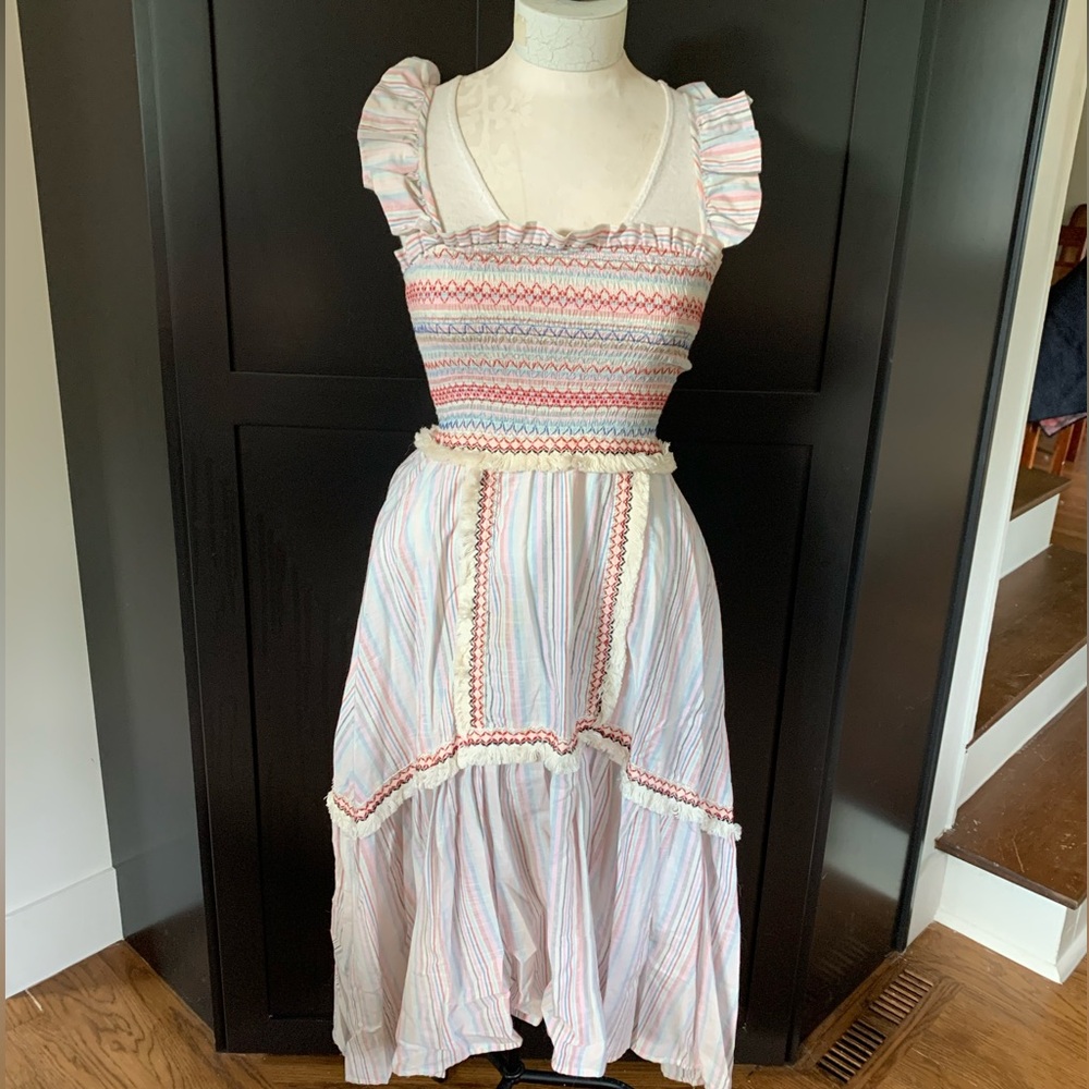 Alison Ruffle & Fringe Dress - Picture 4 of 12
